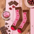 thumbnail image 6 of Funny Raspberry Cake Cupcake Socks for Women Ladies Teen Girls-Unique Gag Gifts Ideas Fun Novelty Cute Funky Food Socks-Birthday Valentines Mothers Day Gifts for Mom Sister Christmas Stocking Stuffer, 6 of 7