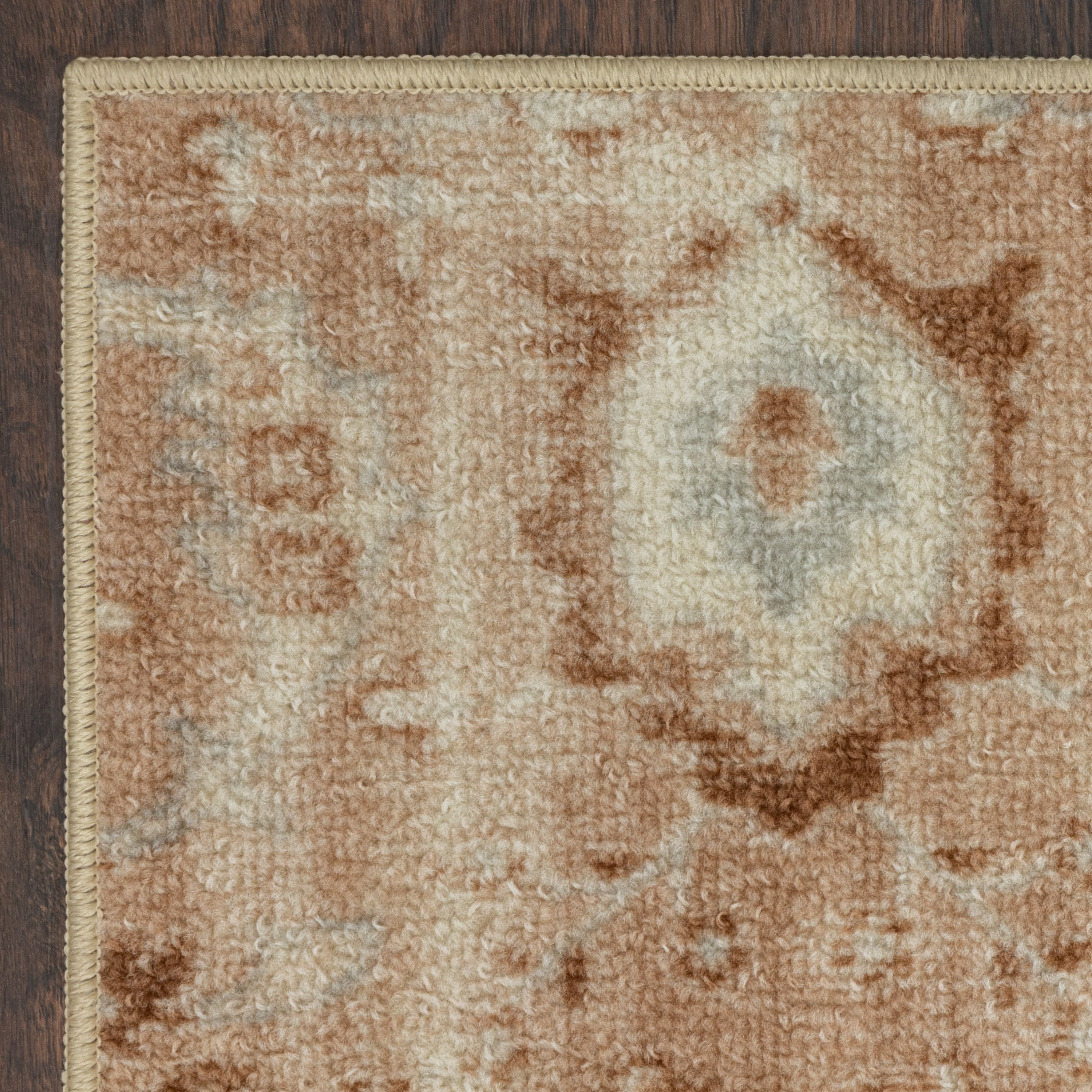 Mainstays Global Persian Rust Indoor Accent Rug, 1'8"x2'10"