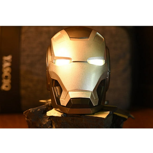 Altavoz Bluetooth con soporte de regalo de dibujos animados de Iron Man, Bumblebee, Samurai negro