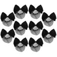 thumbnail image 3 of Hair Bun Holders for Women Elegant Bow Shape Dance Hair Nets Invisible Net for Hair Wrap 10Pack, 3 of 5