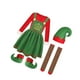 thumbnail image 5 of Disfraz de elfo navideño, cubrezapatos, accesorios para fotos infantiles Para niñas 130, 5 of 9