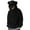 Black, variant on Men's Fleece Hoodies Cute Bear Ears Hooded Comfy Warm Faux Shearling Sweatshirt Pullover with Front Pocket (2XL, Black)