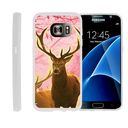 Flexible Case for Samsung Galaxy S6 | SM-G920 Case [ Flex Force ] Lightweight Flexible Phone Case - Pink Deer