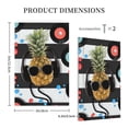 thumbnail image 3 of Fuzoiu Pineapple With Black Glasses Print Single Duplex Outlet Cover Plate, Light Switch Cover, for Receptacle Light Switch, Switch Cover Decorative Wallplate-Style V, 3 of 6