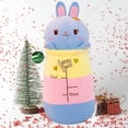 thumbnail image 3 of Cojín de peluche para muñeca, peluche, bonito conejo regordete, 40 cm, 3 of 5