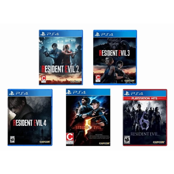 Resident Evil Colección Ps4 (2, 3, 4, 5, 6) Físico