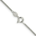 thumbnail image 3 of 925 Sterling Silver Box Chain Styles Necklace 1.25 mm Round 30 inch, 3 of 4