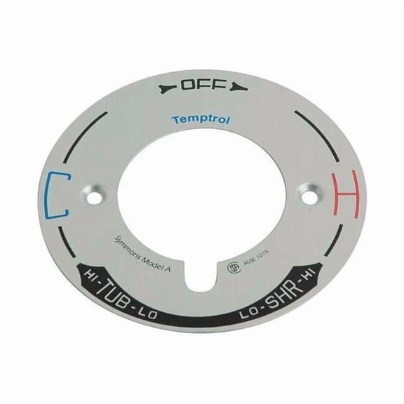 Symmons Valve Dial,Symmons,Chrome T-29A