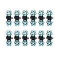 thumbnail image 1 of Unique Bargains 12 Pcs Mini Pinces à Cheveux Petites Pinces à Cheveux en Strass Pinces à Cheveux en Métal Petites Pinces à Cheveux pour Femmes et Filles Bleu, 1 of 7