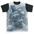 thumbnail image 2 of Batman Protector Unisex Adult Halloween Costume Sublimated T Shirt, 2 of 4