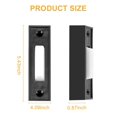thumbnail image 1 of 2 Pcs Interrupteur Universel pour Ouvre-Porte de Garage 41a4166 Bouton Poussoir Éclairé Finition Noire avec Centre Blanc, 1 of 5