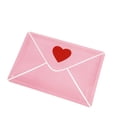 thumbnail image 1 of Huanglei Outdoor Door Mat Envelope Heart Shaped Welcome Mat Slip Rubber Backing Red Heart Shaped Welcome Floor Mat Suitable For Indoor And Outdoor Front Door, 1 of 5