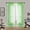 Lime Green, variant on Gorgeous Home Linen 2pc Lime Green Solid Sheer Voile Window Curtain Set, Rod Pocket Panels 54"W x 84"L (Each)