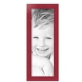 thumbnail image 2 of ArtToFrames 7" x 20" Red Picture Frame, 7x20 inch Red MDF Poster Frame (WOM-4119), 3 Pack, 2 of 8