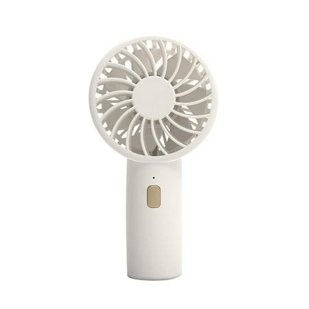 

Mini Handheld Fan Portable Hand Held Fan Cooling Fan Low Noise 3 Speed USB Rechargeable Battery Operated Desk Fan Small Electric Fan for Travel Outdoor Home Office Makeup