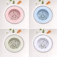 thumbnail image 3 of Flower Shape Drain Filter Plastic Sink Lid Sink Hair Strainer for Kitchen Bathroom, 3 of 8