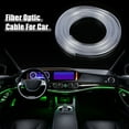 thumbnail image 2 of Unique Bargains 3mm 0.12" 3.5m 11.48ft Universal Skirt Side Glow Optic Fiber Cable LED Car Light Decoration Clear, 2 of 6