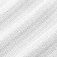 thumbnail image 3 of Manta Sweet Home Collection de algodón fino tejida en forma de cesta, color blanco, 3 of 5