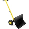 thumbnail image 1 of Twister.CK Pelle à Neige avec Roues, Pelle Pousse-Neige avec Poignée Réglable en Angle et Hauteur, pour Allée, Trottoir, 29"L X 19.3"H, Jaune, 1 of 7
