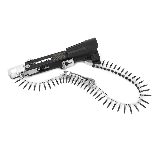 Adaptador de pistola de clavos automática para carpintería, juego de accesorios de cadena para taladro eléctrico, 3 piezas
