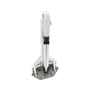 Zxpjkyu 1/200 Diecast Rocket Model Desktop Decor Educational Collection Spacecraft Model