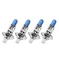thumbnail image 2 of Fairnull 4Pcs H1 12V 55W 6000K White Xenon Gas Halogen Light Bulb Headlight Foglight, 2 of 10