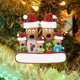 thumbnail image 5 of Árbol De Navidad Personalizado Con Familia De Renos, Ciervo, Santa, Familia, Alce, Vacaciones, Invierno, Tradición, Decoración De Regalo Advancent HA042658-03, 5 of 6