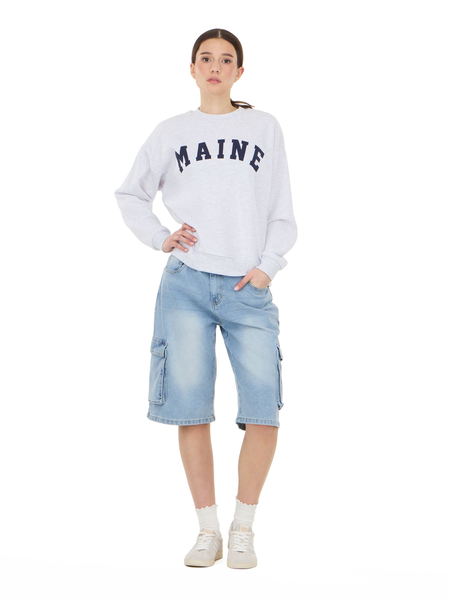 Forever 21 Women's and Women's Plus Destination Fleece Crewneck, Sizes XXS-4X