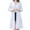 White, variant on Womens Long Sleeve Lab Coat Scrub Jacket Medical Uniform Multi Pocket Easy Care Lightweight Workwear White XL