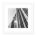 thumbnail image 1 of Woolworth Building Manhattan New York Berenice Abbott 8X8 Inch Square Wooden Framed Wall Art Print Picture with Mount, 1 of 4