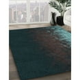 thumbnail image 3 of Ahgly Company Machine Washable Indoor Rectangle Transitional Midnight Gray Area Rugs, 3' x 5', 3 of 7