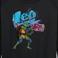 thumbnail image 3 of Teenage Mutant Ninja Turtles: Mutant Mayhem - Leonardo AKA Leo - Women's Lightweight French Terry Long Sleeve Shirt, 3 of 5