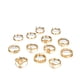 thumbnail image 3 of Conjunto De Anillos Para Mujeres Estrella Luna Corona Señoras Anillo Apilable Anillos Simples De Moda Para Mujeres Chicas Adolescentes 13 Piezas matsuzay AP005754-00, 3 of 6