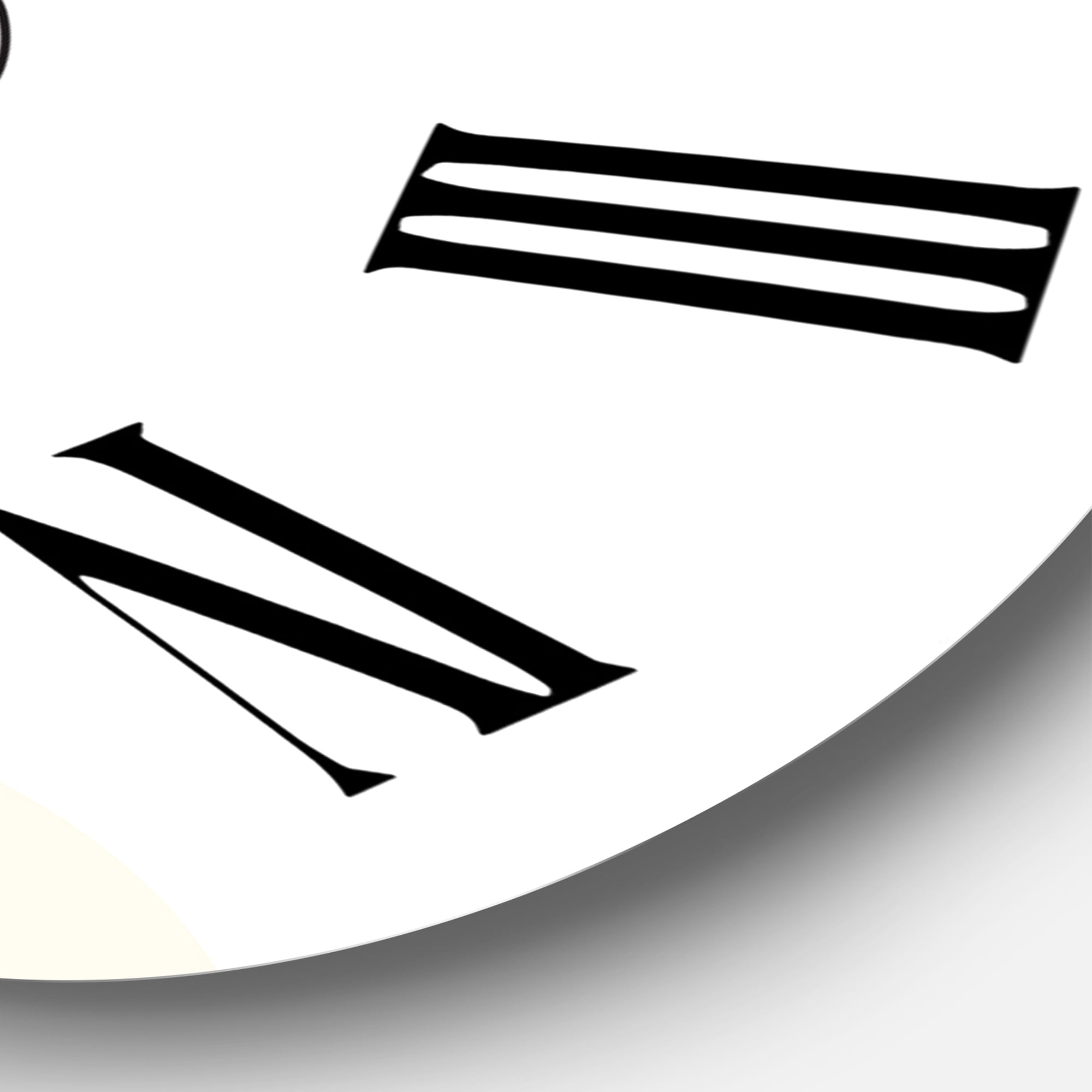 Designart 'One Line Drawing Of Young Woman In Pastel Tones' Modern Wall Clock