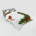 thumbnail image 3 of Ambesonne Christmas Bedding Set 3 Pcs, Trees with Ornaments, Twin XL, Multicolor, 3 of 3