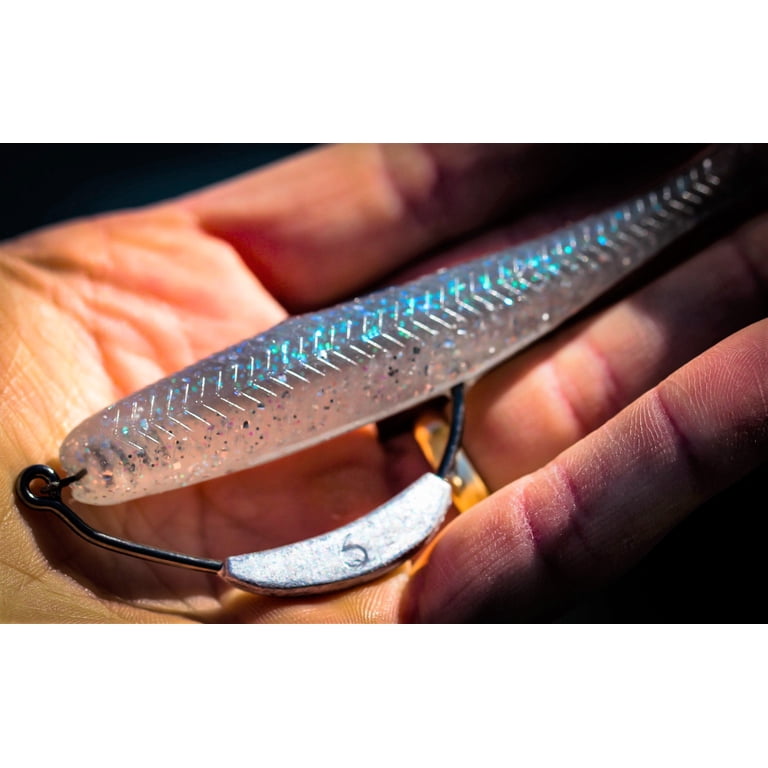 bulk weighted swimbait hooks Dr.Fish 20pcs Hook 1/6-1/4oz 4/0 4g(1/8oz) The stacked cone design locks swimbaits firmly in place once rigged and prolongs the life 6th Sense Keel Weighted Swimbait