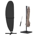 thumbnail image 5 of Lcogd 420D Waterproof Patio Umbrella Cover 8'-12', Outdoor Dustproof Universal Umbrella Cover with Support Rods, 5 of 7