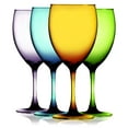 thumbnail image 1 of TableTop King 10 oz Wine Glasses, Stemmed Style, Nuance Full Accent, Attractive Color, Set of 4, 1 of 1