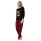 thumbnail image 5 of Unisex Matching Family Pajamas Christmas Sleepwear Set, 2-Piece (Women, L), 5 of 5