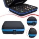 thumbnail image 1 of Bolsa para dados, estuche para dados, organizador portátil con asa, accesorios, capacidad para 70 dados poliédricos, caja de almacenamiento multiusos Azul, 1 of 8