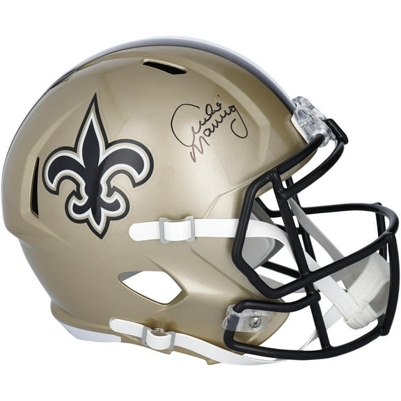 Archie Manning New Orleans Saints Autographed Riddell Speed Replica Helmet - Fanatics Authentic Certified