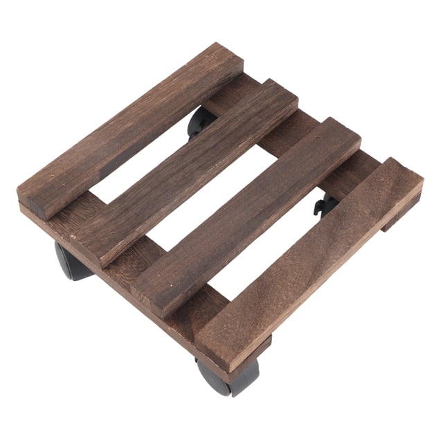 Wheeled Flower Pot Tray,Wheeled Flower Pot Tray Flower Pot Tray Base Plant Stand Exceptional Reliability