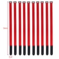 thumbnail image 1 of 10Pcs Nylon Cable Ties Reverse Buckle Strap 2cm Width Reusable Magic Self Adhesive Tape Fastener Hook Loop Fixed Strap Durable 50x2cm-Red 10Pcs, 1 of 6