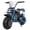 Blue, variant on X-Pro Falcon 105cc 4-Stroke Mini Gas Dirt Bike for Kids, 6" Wheels