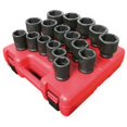 thumbnail image 1 of 4684 0.75 Inch Drive 17 Piece Metric Standard Impact Socket Set, 1 of 1