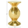thumbnail image 4 of SAFAVIEH Janus Hammered End Table Gold, 4 of 7
