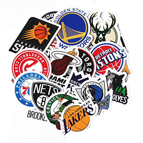 36 PCS Bulls Fanart Stickers Team Chicago Basketball Stickers for Water Bottle Laptop Aesthetic Skateboard Bumper Car Bike Stickers 2-2.5 inches 
