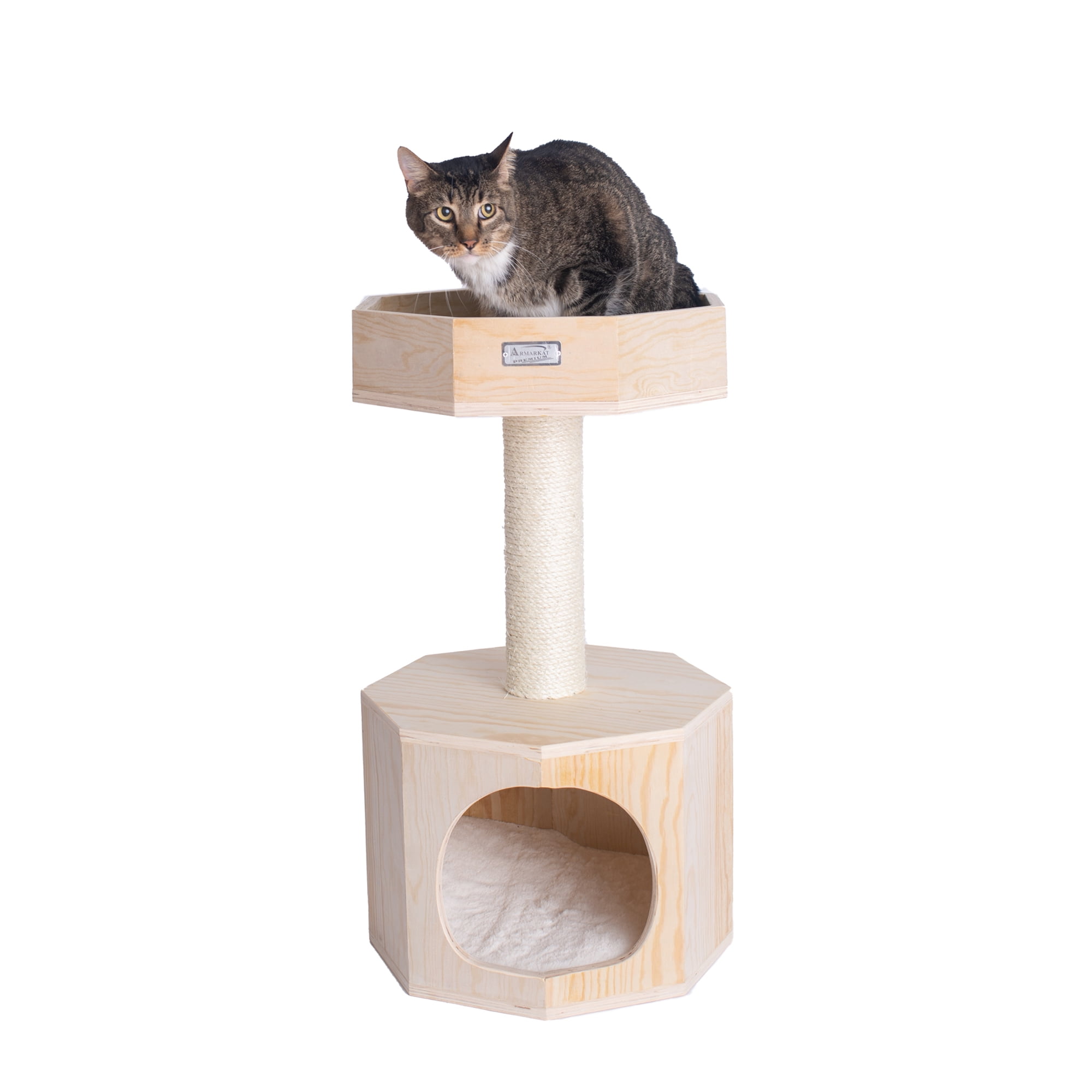 Armarkat Premium Pinus Sylvestris Wood Cat Tree S2906