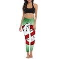 thumbnail image 5 of Ghostbusters Logo Yoga Pants Women High Waisted Tummy Control Non See-Through Elastic Running Workout Yoga Leggings Pants, 5 of 7