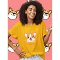 thumbnail image 2 of I Love You Kawaii Style T-Shirt Women -Image by Shutterstock, Female x-Large, 2 of 4